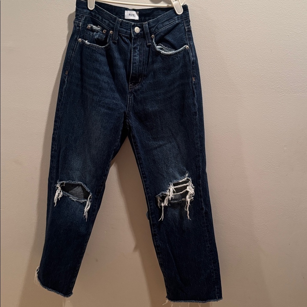 Pistola Cassie super high rise straight crop 26 - Picture 3 of 10